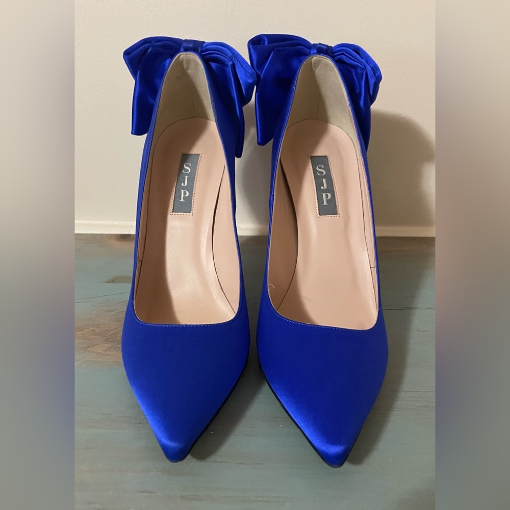 NEW EU 38.5/ US 7.5 SJP by Sarah Jessica Parker Lucille in Expert Satin